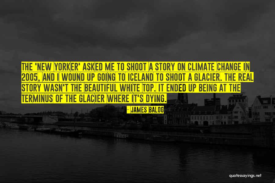 Beautiful Climate Quotes By James Balog