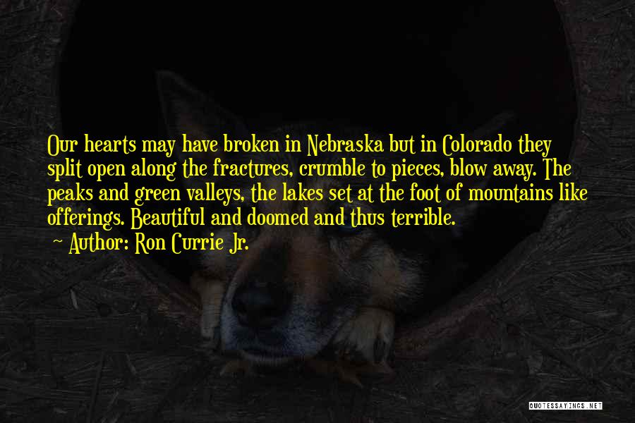 Beautiful Colorado Quotes By Ron Currie Jr.