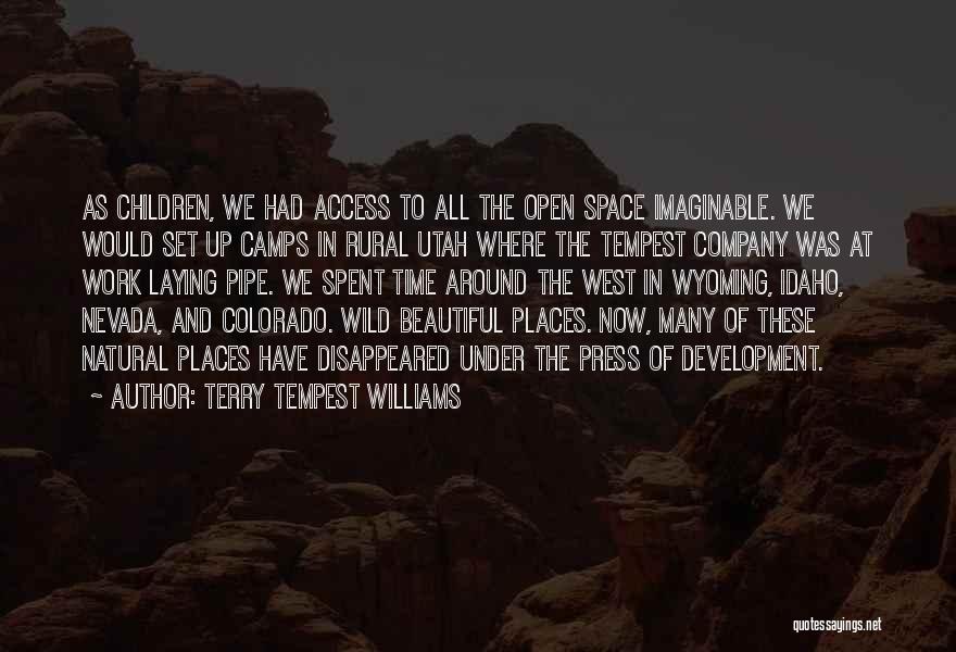 Beautiful Colorado Quotes By Terry Tempest Williams