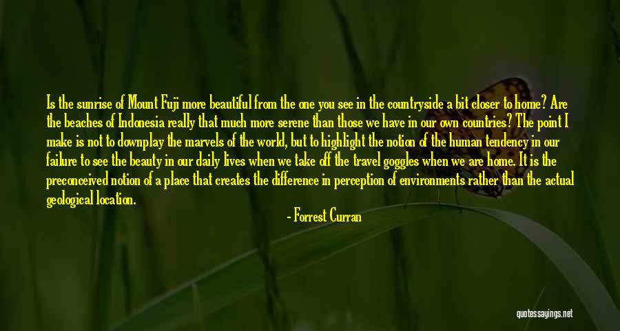 Beautiful Countries Quotes By Forrest Curran