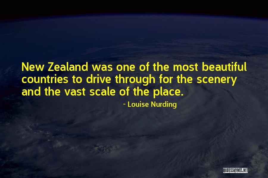 Beautiful Countries Quotes By Louise Nurding