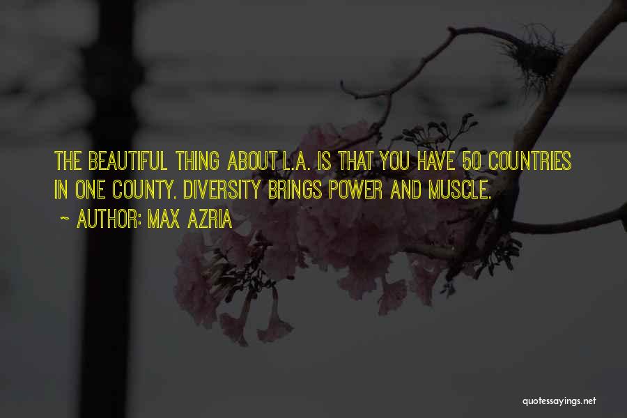 Beautiful Countries Quotes By Max Azria