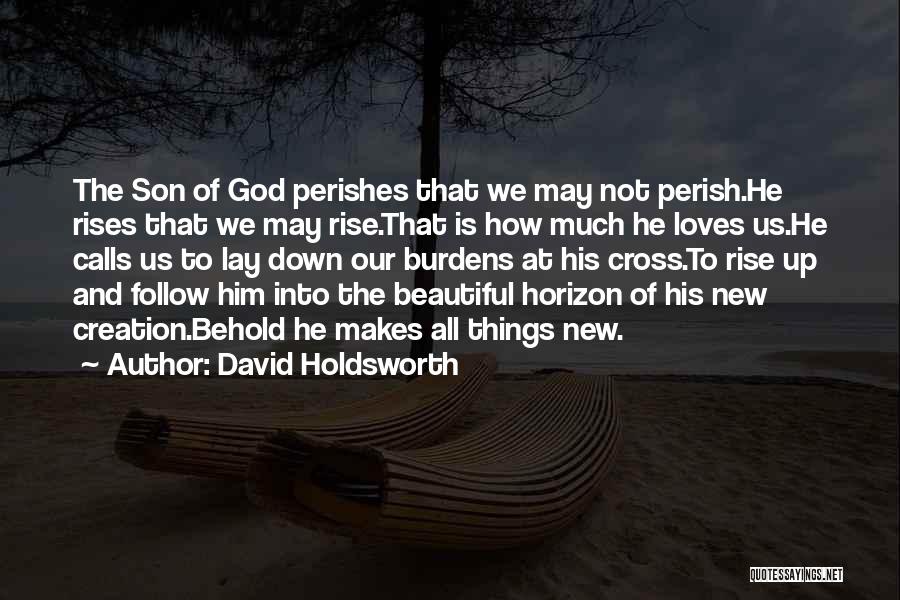 Beautiful Creation Of God Quotes By David Holdsworth