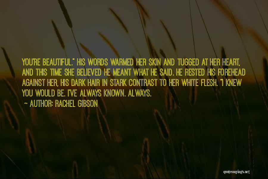 Beautiful Dark Skin Quotes By Rachel Gibson