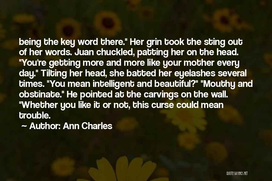 Beautiful Day Out Quotes By Ann Charles