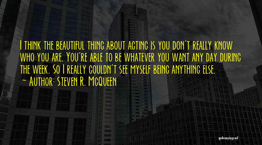 Beautiful Day To Day Quotes By Steven R. McQueen