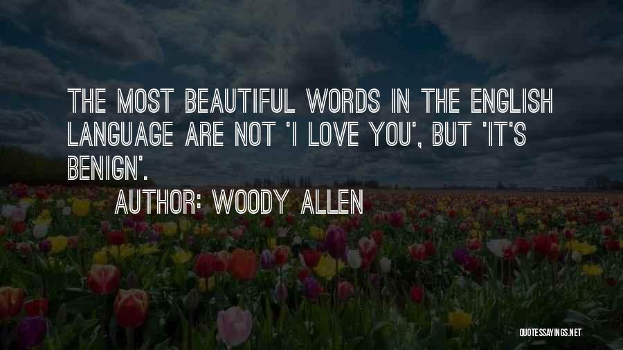 Beautiful English Quotes By Woody Allen