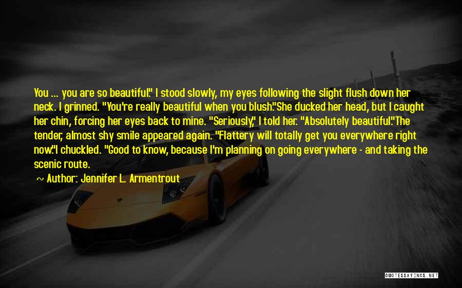 Beautiful Eyes And Smile Quotes By Jennifer L. Armentrout