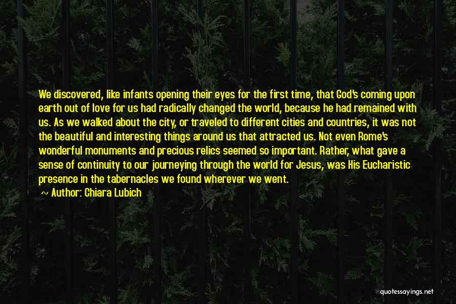 Beautiful Eyes Quotes By Chiara Lubich