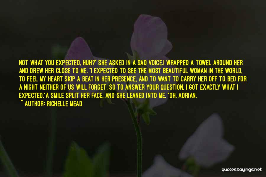 Beautiful Face And Heart Quotes By Richelle Mead