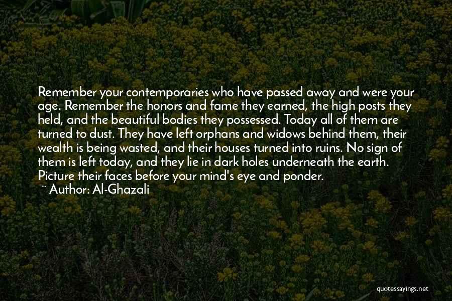Beautiful Faces Quotes By Al-Ghazali