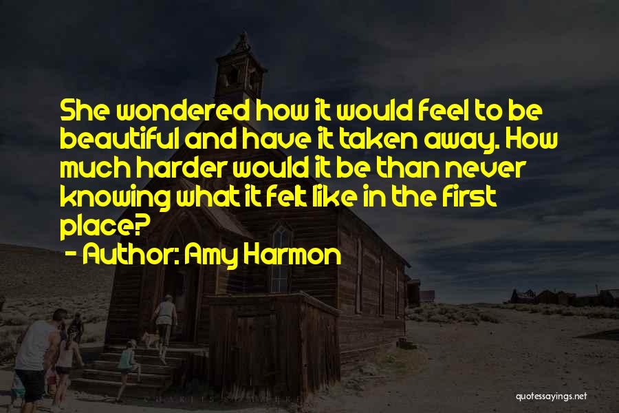 Beautiful Faces Quotes By Amy Harmon