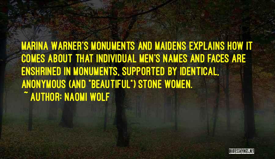 Beautiful Faces Quotes By Naomi Wolf