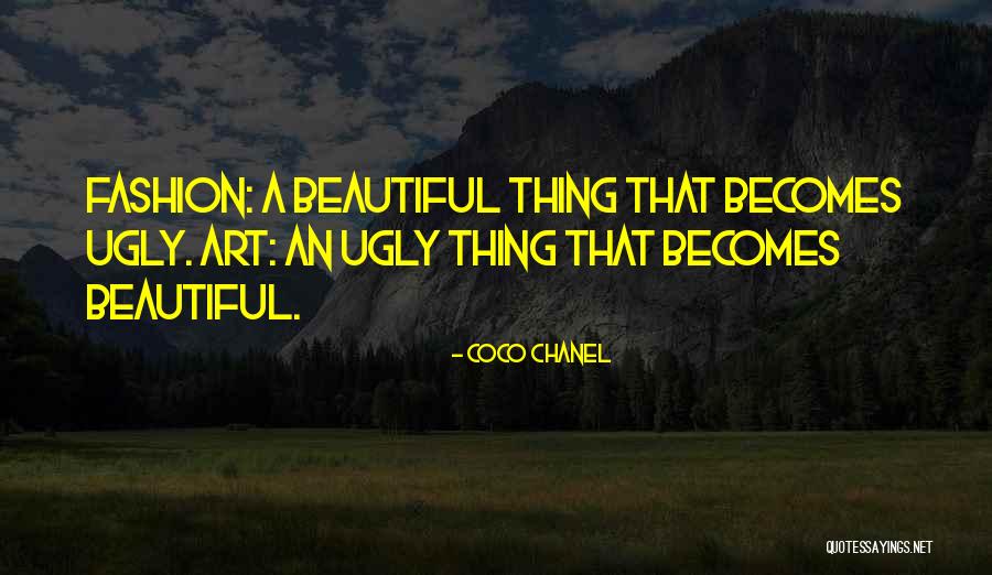 Beautiful Fashion Quotes By Coco Chanel