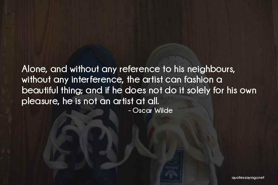 Beautiful Fashion Quotes By Oscar Wilde