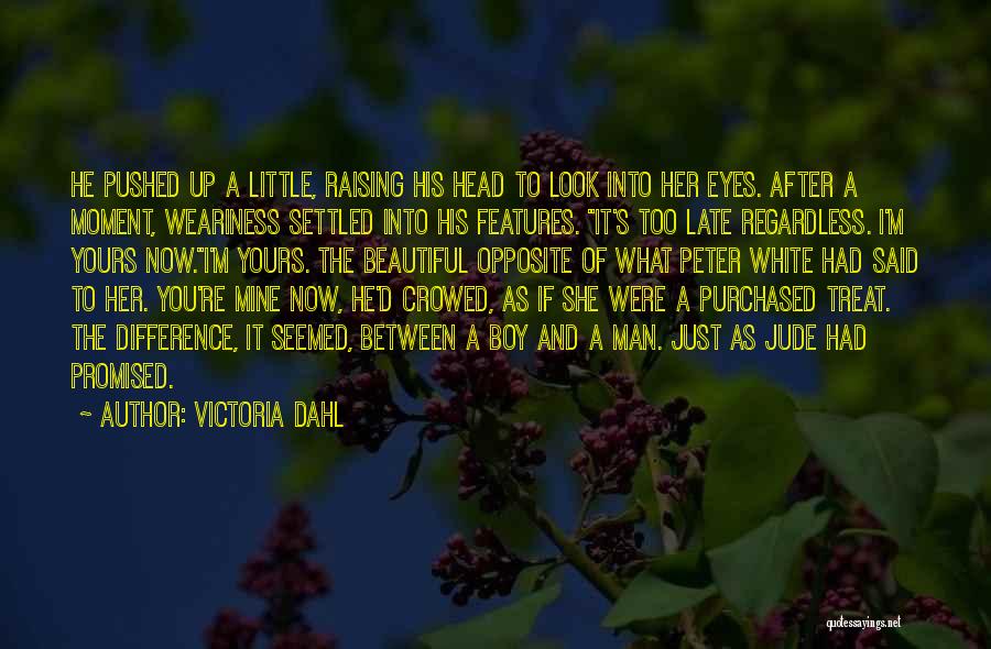 Beautiful Features Quotes By Victoria Dahl