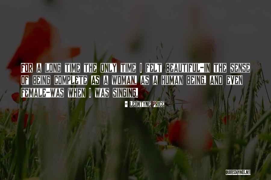 Beautiful Female Quotes By Leontyne Price Beautiful Female Quotes By Leontyne Price