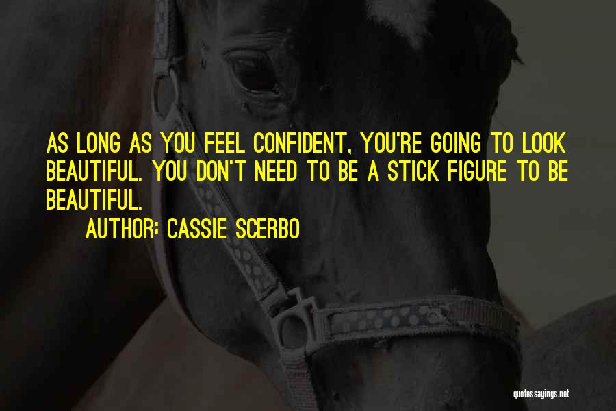 Beautiful Figure Quotes By Cassie Scerbo