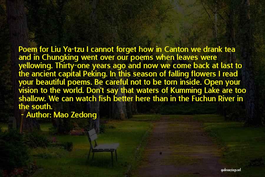 Beautiful Flowers And Quotes By Mao Zedong