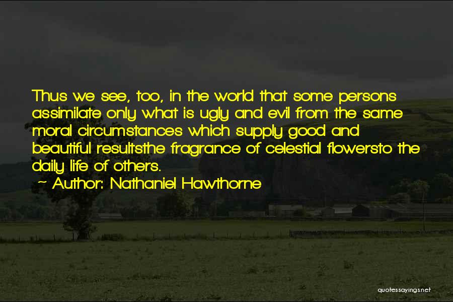 Beautiful Flowers And Quotes By Nathaniel Hawthorne