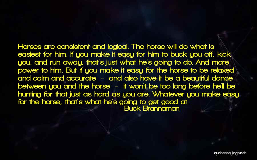 Beautiful For You Quotes By Buck Brannaman