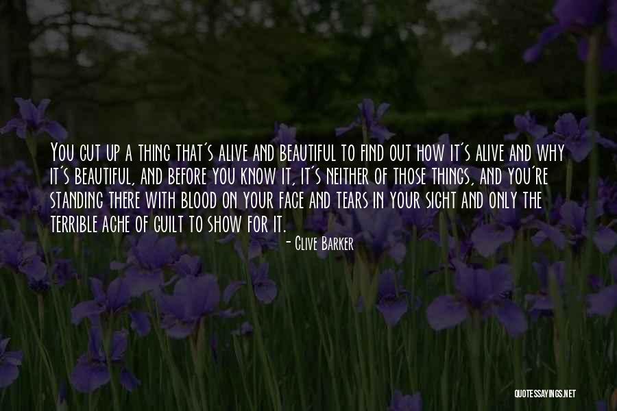 Beautiful For You Quotes By Clive Barker