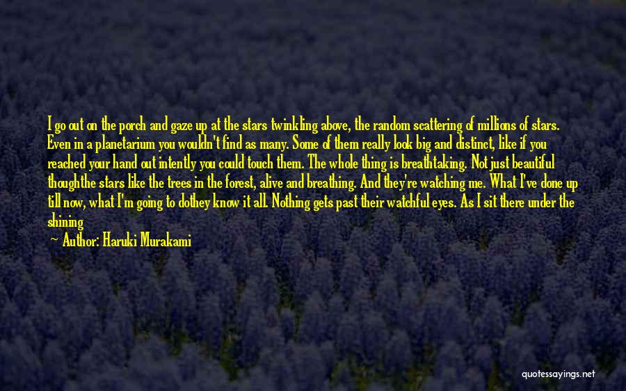 Beautiful Forest Quotes By Haruki Murakami