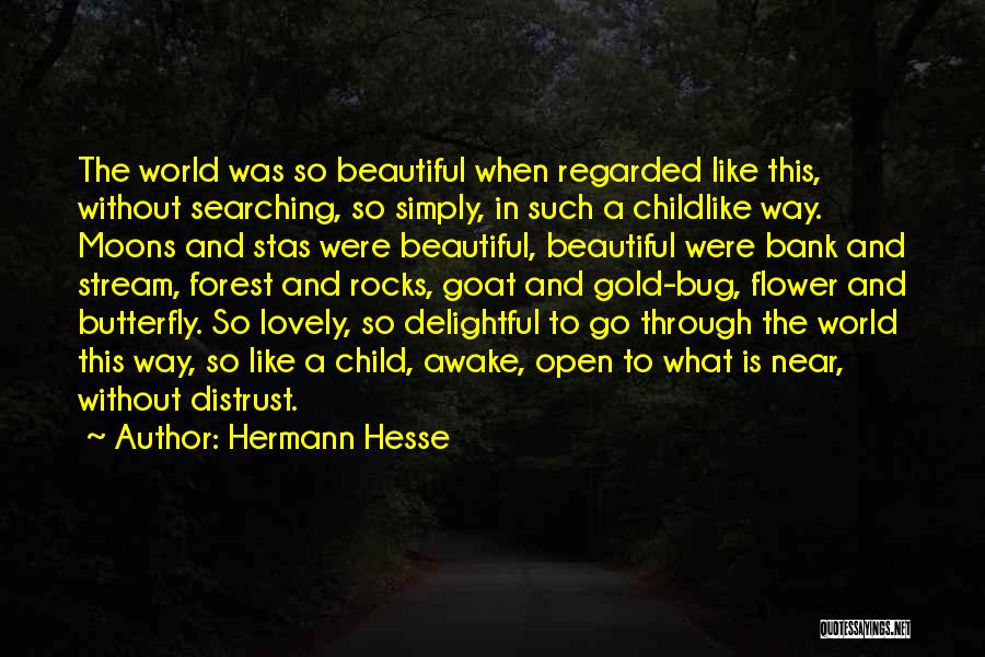 Beautiful Forest Quotes By Hermann Hesse