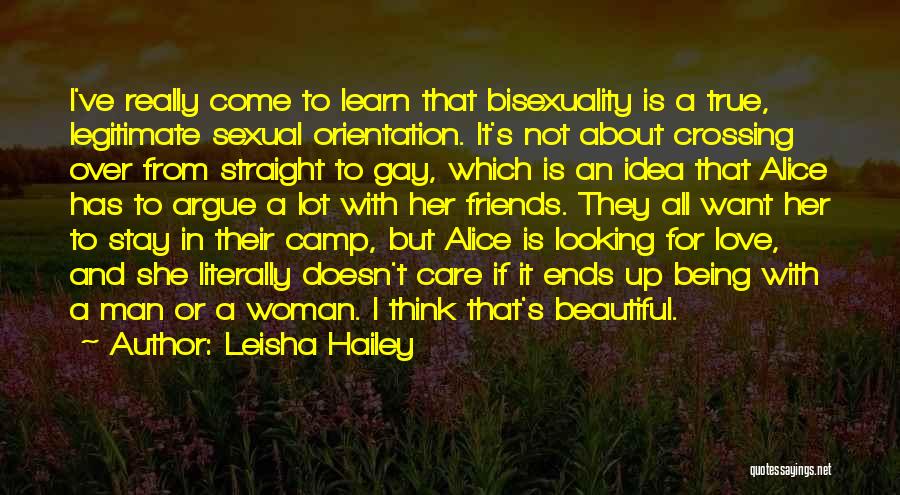 Beautiful Friends Quotes By Leisha Hailey