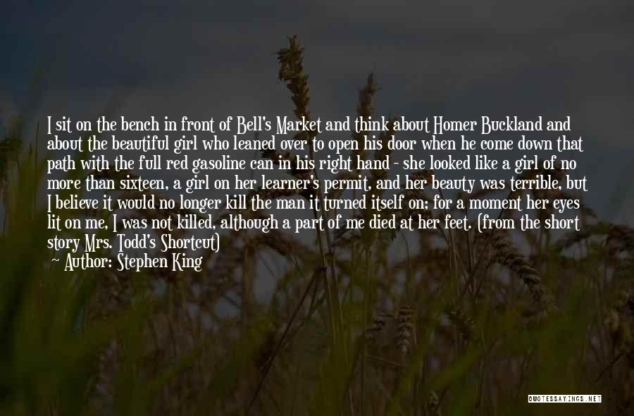 Beautiful Girl Short Quotes By Stephen King