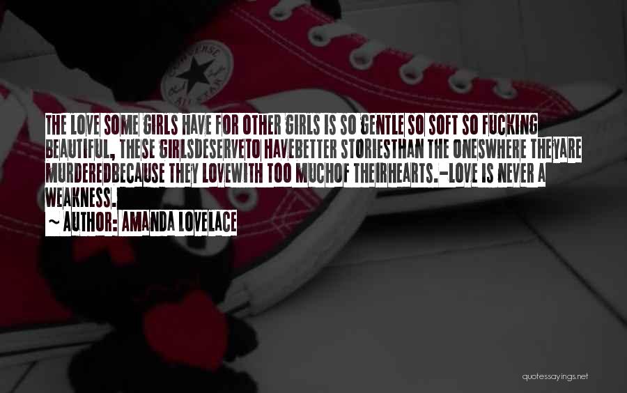 Beautiful Girls Quotes By Amanda Lovelace