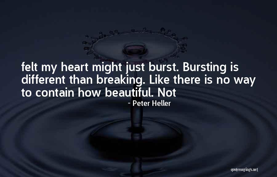 Beautiful Heart Breaking Quotes By Peter Heller Beautiful Heart Breaking Quotes By Peter Heller