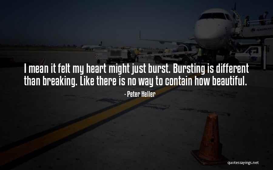 Beautiful Heart Breaking Quotes By Peter Heller Beautiful Heart Breaking Quotes By Peter Heller