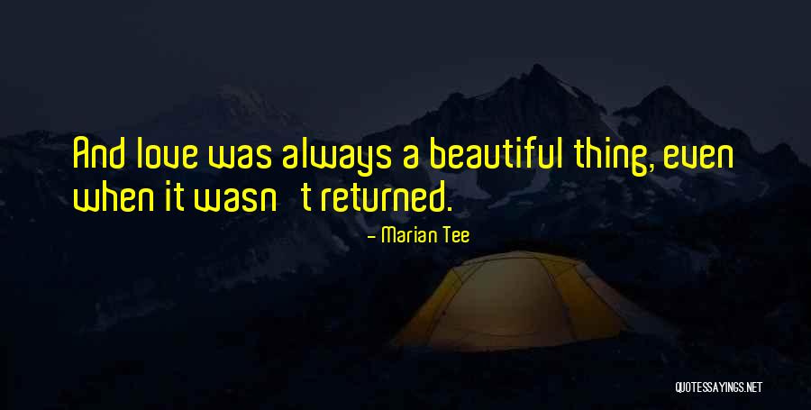 Beautiful Heartbreaking Quotes By Marian Tee