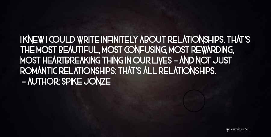 Beautiful Heartbreaking Quotes By Spike Jonze