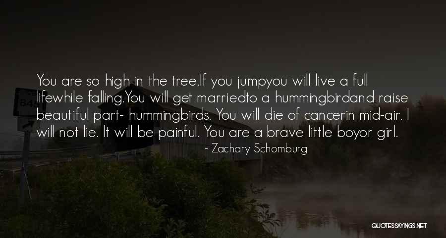 Beautiful Hummingbird Quotes By Zachary Schomburg