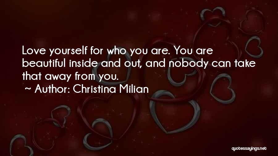 Beautiful Inside And Out Quotes By Christina Milian