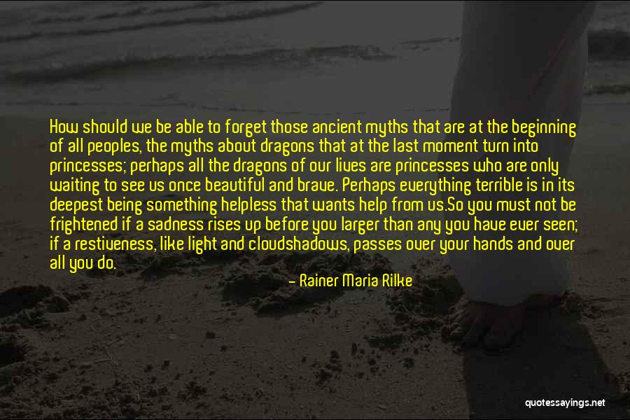 Beautiful Inside And Out Quotes By Rainer Maria Rilke