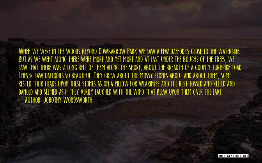 Beautiful Lake Quotes By Dorothy Wordsworth