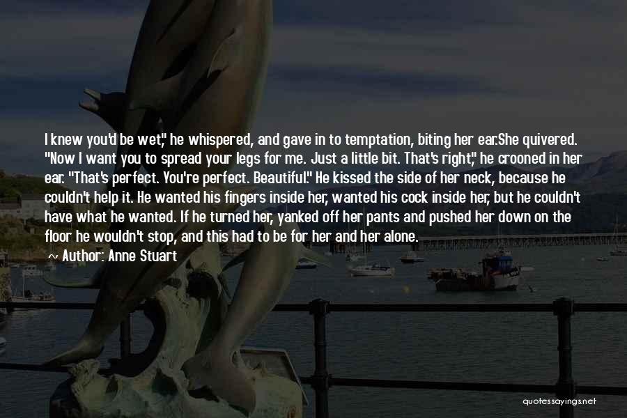 Beautiful Legs Quotes By Anne Stuart