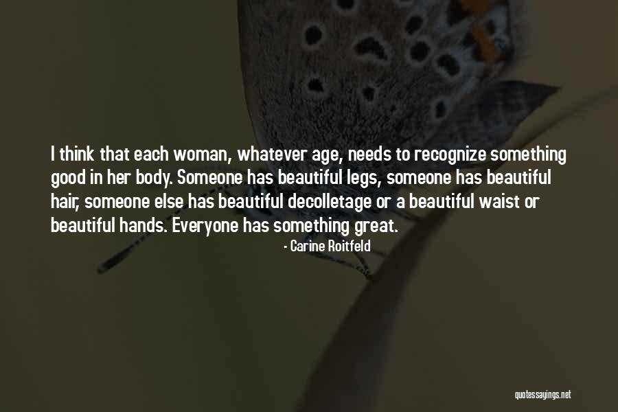 Beautiful Legs Quotes By Carine Roitfeld