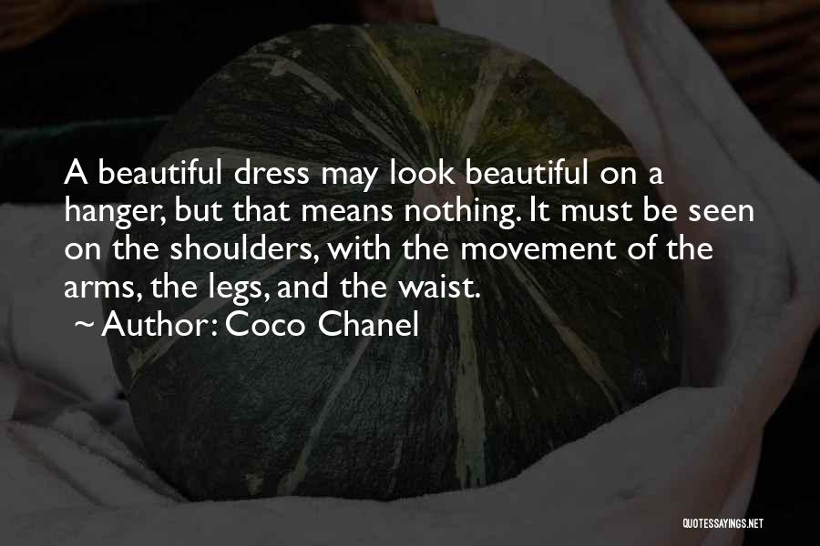 Beautiful Legs Quotes By Coco Chanel