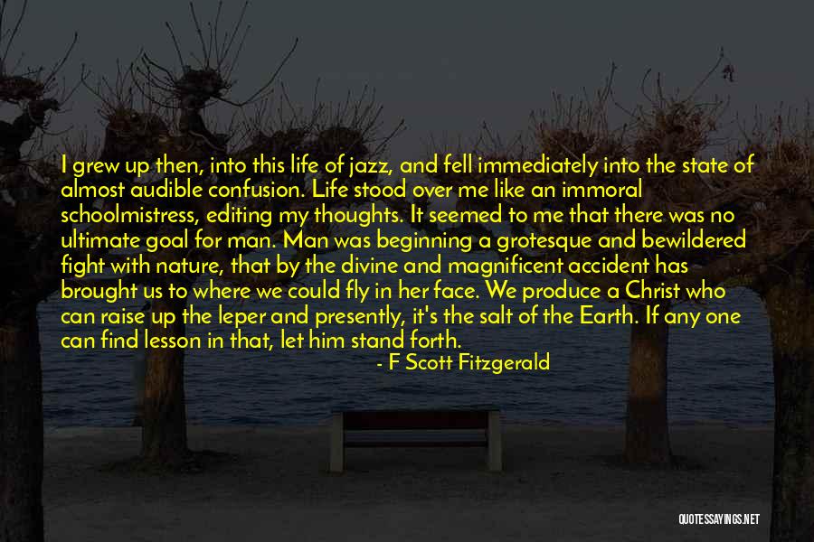 Beautiful Life Thoughts Quotes By F Scott Fitzgerald