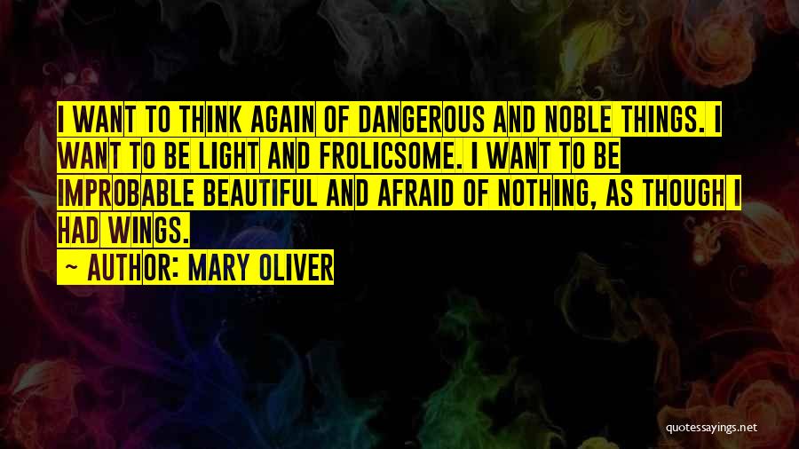 Beautiful Light Quotes By Mary Oliver