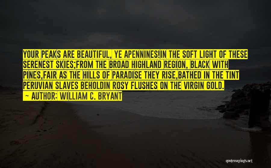Beautiful Light Quotes By William C. Bryant