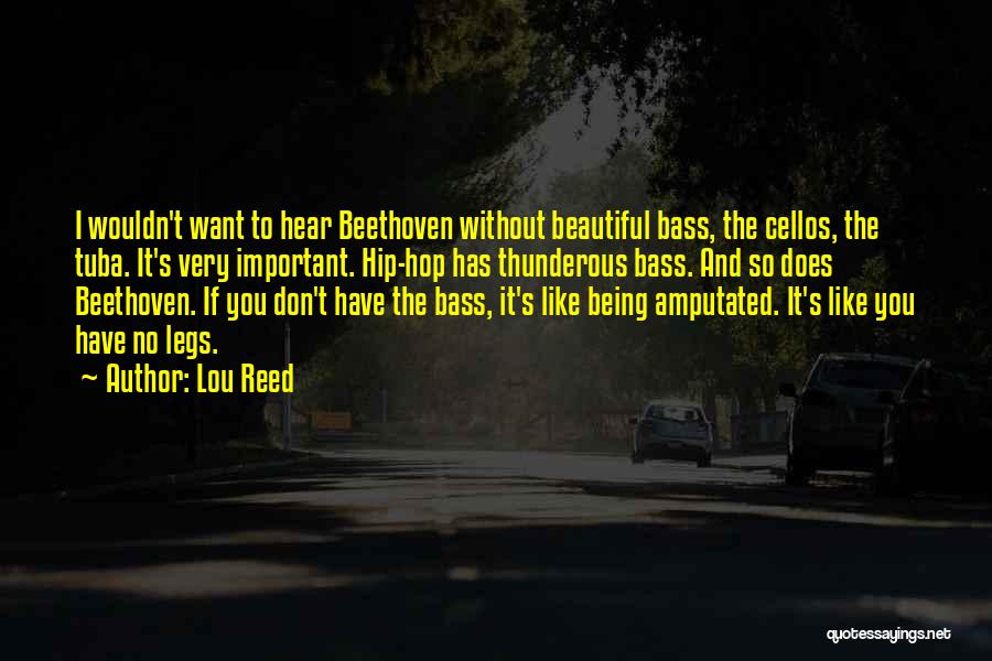 Beautiful Like You Quotes By Lou Reed