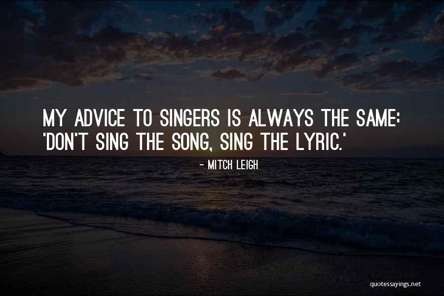 Beautiful Metaphors Quotes By Mitch Leigh Beautiful Metaphors Quotes By Mitch Leigh