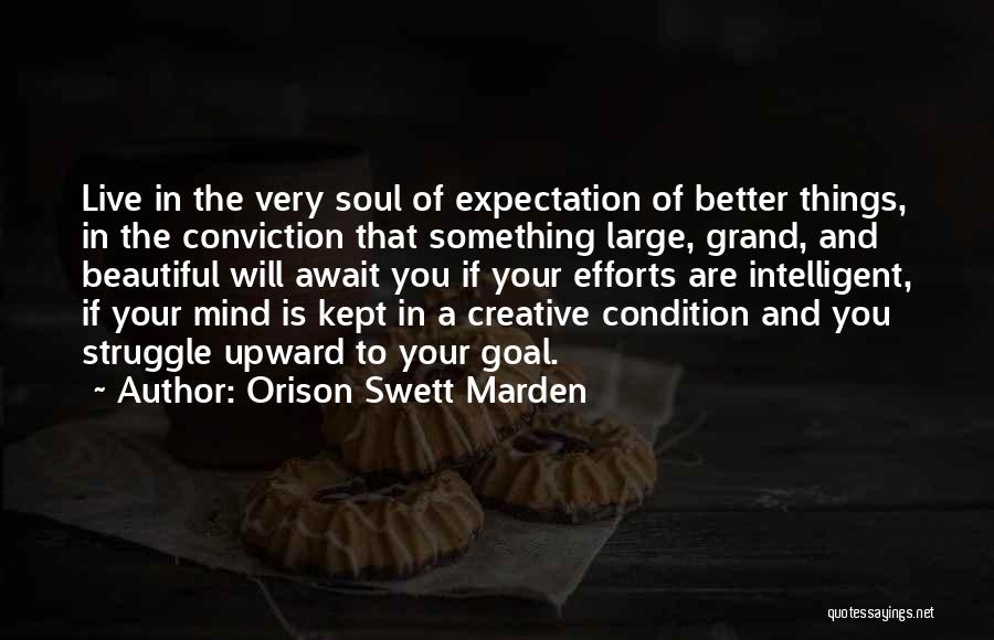 Beautiful Mind And Soul Quotes By Orison Swett Marden