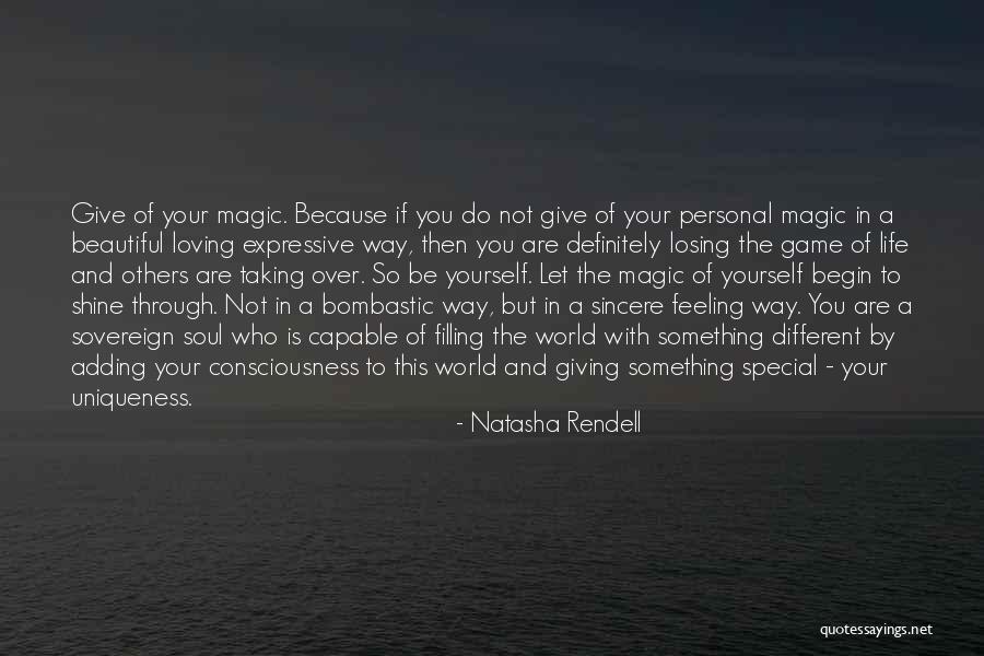 Beautiful Mind Body And Soul Quotes By Natasha Rendell