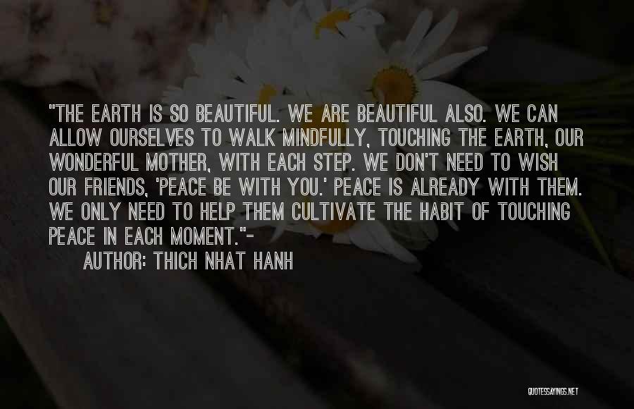 Beautiful Moment With Friends Quotes By Thich Nhat Hanh